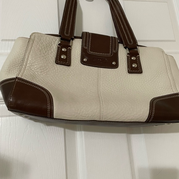 Vintage Coach Hamilton pebble leather handbag - Picture 4 of 11